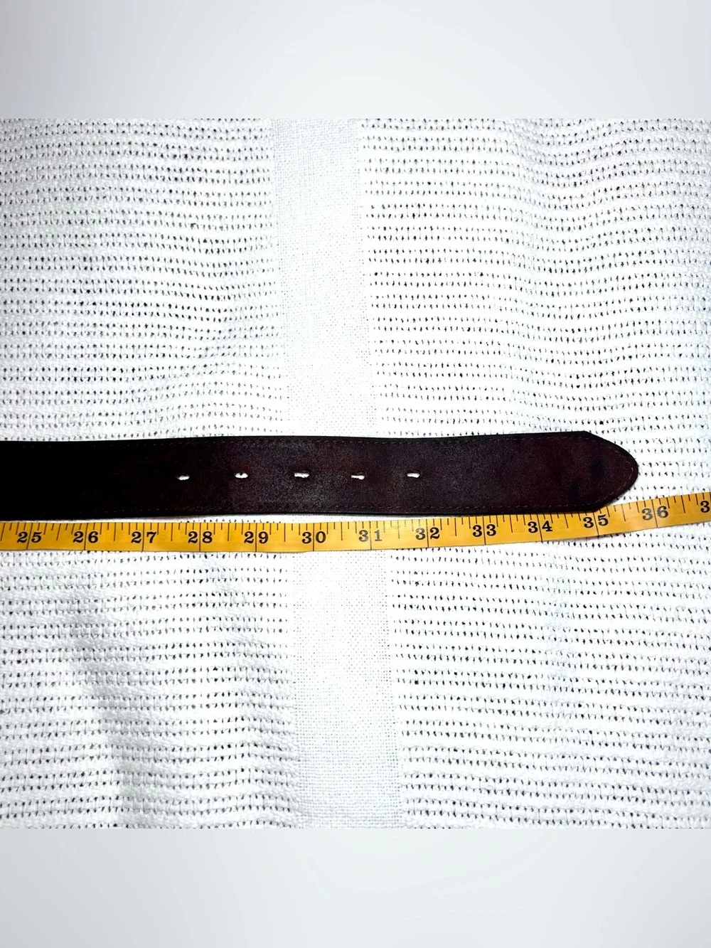 Tony Lama Navajo Spirit Belt Women’s 30 Brown Leather Silver Buckle Turquoise